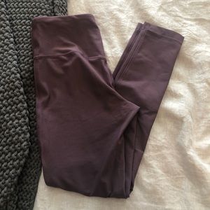 Mondetta plum leggings buttery soft size M
